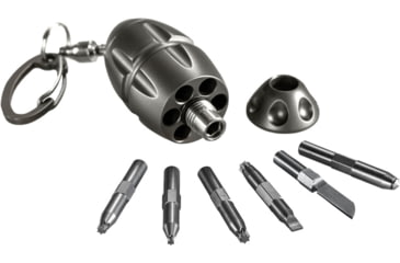 Image of Lionsteel EGGIE Keychain Tool Gray