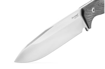 Image of Lionsteel T6 Fixed Blade Knife, 5.83in, CPM 3V, Drop Point Blade, Black Micarta, T6 3V CVB