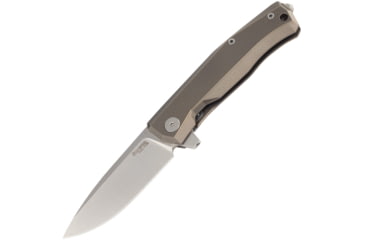 Image of Lionsteel Myto Framelock Folding Knife, Bronze, Bronze anodized titanium handle, MT01 BR