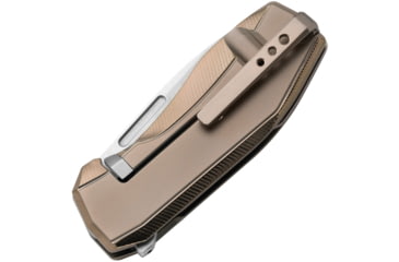 Image of Lionsteel N.ONE Framelock Bronze Folding Knife, LSTN1BR