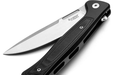 Image of Lionsteel Skinny Framelock Black Al LSTSK01ABS