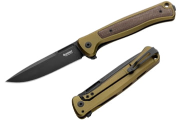 Image of Lionsteel Skinny Framelock Green Al