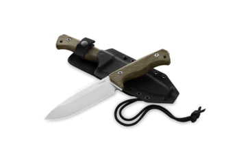 Image of Lionsteel T6 Fixed Blade Natural Micarta
