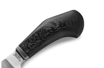Image of Lionsteel Willy Fixed Blade Knife, 3.1in, M390 Steel, Drop Point, Carbon Fiber/Ti Handle, Carbon Fiber, WL1 CF