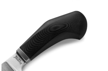 Image of Lionsteel Willy Fixed Blade Knife, 3.1in, M390 Steel, Drop Point, G10/Ti Handle, Black, WL1 GBK