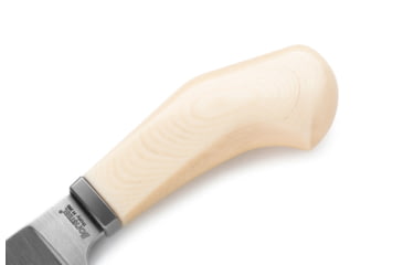 Image of Lionsteel Willy Fixed Blade Knife, 3.1in, M390 Steel, Drop Point, Micarta/Ti Handle, Ivory, WL1 MW