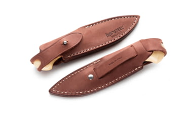 Image of Lionsteel Willy Fixed Blade Knife, 3.1in, M390 Steel, Drop Point, Micarta/Ti Handle, Ivory, WL1 MW
