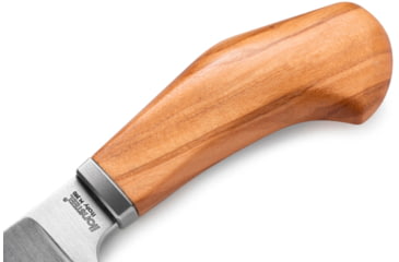 Image of Lionsteel Willy Fixed Blade Knife, 3.1in, M390 Steel, Drop Point, Olive Wood Handle, Olive, WL1 UL