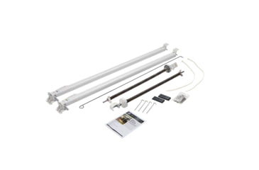 Image of Lippert Classic Universal Awning Hardware Kit 63 68 Short, White, Short, 434716