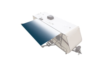 Image of Lippert Solera Awning Replacement Fabric Fade Whwg, 10, Blue, V000334340