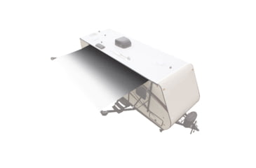 Image of Lippert Universal Patio Awning Vinyl Fabric - 16, Black Fade, 16ft, V000334394