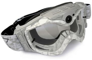Image of Liquid Image Impact Off Road Goggles, 1080p HD 5mp Video Camera WHT