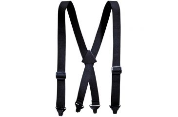 Image of Liston Concepts Grip Clip Suspenders - Black 33010
