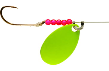Image of Little Joe Walleye Spinner, Chartreuse, 6/Strip Carded, LR777