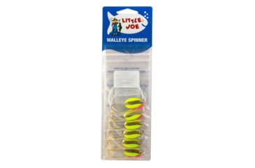 Image of Little Joe Walleye Spinner, Chartreuse/Gold, 6/Cd, LR787