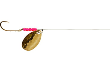 Image of Little Joe Walleye Spinner, Hammered Gold, 6/Strip Carded, LR783