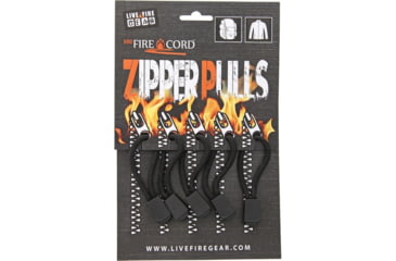 Image of Live Fire FireCord Zipper Pulls