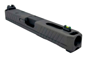 Image of Live Free Armory Completed LF19 Combat Slide with RMR Cut &amp; Integrated Compensator, Glock 19 Gen 3, Tungsten, G319CC595051FC