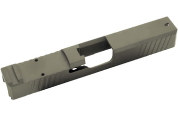 Image of Live Free Armory LF19 Chamfered Series Pistol Slide w/ No RMR Optic Cut, Glock 19, Flat Dark Earth, G319CH311172F