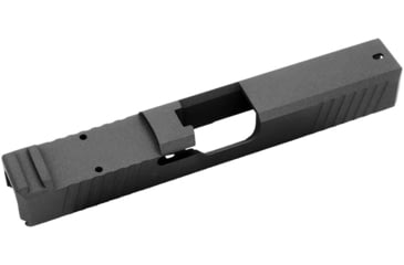 Image of Live Free Armory LF19 Chamfered Series Pistol Slide w/ No RMR Optic Cut, Glock 19, Tungsten, G319CH511202F