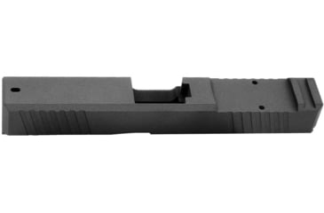 Image of Live Free Armory LF19 Chamfered Series Pistol Slide w/ No RMR Optic Cut, Glock 19, Tungsten, G319CH511202F