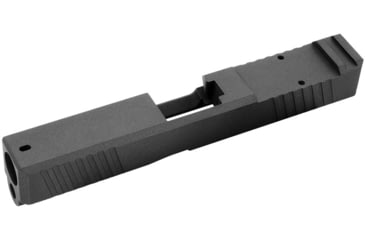 Image of Live Free Armory LF19 Chamfered Series Pistol Slide w/ No RMR Optic Cut, Glock 19, Tungsten, G319CH511202F