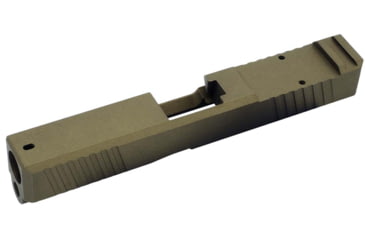 Image of Live Free Armory LF19 Chamfered Series Pistol Slide w/ RMR Optic Cut, Glock 19, Burnt Bronze, G319CH411141F