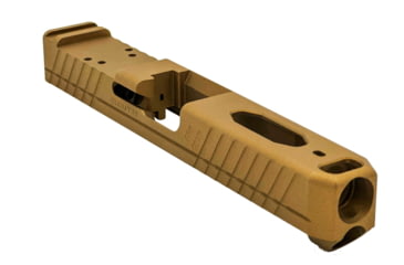 Image of Live Free Armory LF19 Combat Slide with RMR Cut &amp; Integrated Compensator, Glock 19 Gen 3, Burnt Bronze, G319CC495041F