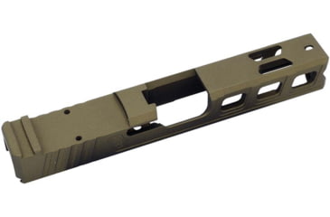 Image of Live Free Armory LF23 Elite Series Pistol Slide w/ No RMR Optic Cut, Glock 23, Burnt Bronze, G323E423092F