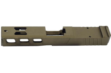 Image of Live Free Armory LF23 Elite Series Pistol Slide w/ No RMR Optic Cut, Glock 23, Burnt Bronze, G323E423092F