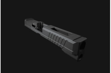 Image of Live Free Armory LF320 PRO Series Pistol Slide w/ DPP Optic Cut, Sig P320, Black, LFA3201DPPBLK
