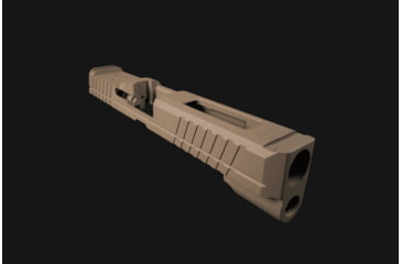 Image of Live Free Armory LF320 PRO Series Pistol Slide w/ DPP Optic Cut, Sig P320, Flat Dark Earth, LFA3201DPPFDE