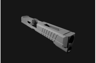 Image of Live Free Armory LF320 PRO Series Pistol Slide w/ RMR Optic Cut, Sig P320, Sniper Grey, LFA3201RMRSG