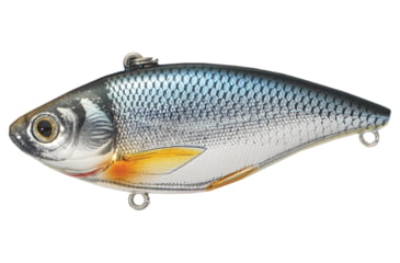 Image of Live Target Livetarget Golden Shiner Lipless Rattlebait, Sinking, Silver/Blue, 2 7/8in, 1/2oz, #6 Hook, GS70SK201