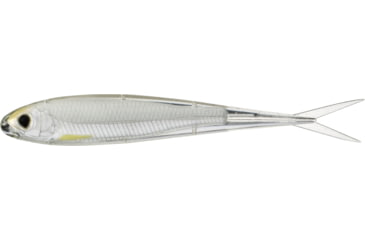 Image of Live Target Twitch Minnow Soft Jerkbaits, 4, 5.25in, Silver/Pearl, SSR130S134