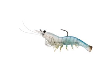 Image of Live Target Rigged Shrimp Soft Plstc,white shrimp,1/0 SSF75SK912