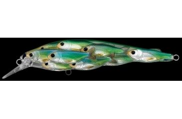 Image of Live Target Yearling Baitball Jerkbait,3.375in,Blue/Chartreuse Shad 144668