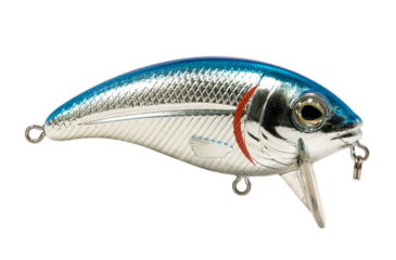 Image of Livingston Lures Bull Nose Lure, Black Back Chrome Shad, 10505