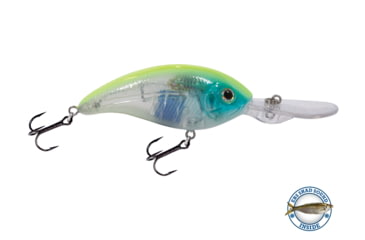 Image of Livingston Lures Deep Impact 12 Lure, Chartreuse blue Shiner, 3229