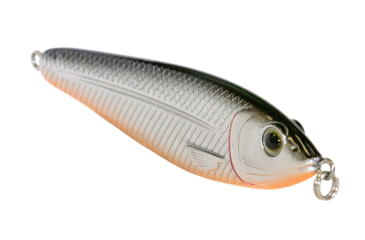 Image of Livingston Lures EBS Jigging Spoon Lure, Black Back Chrome Shad, 9305