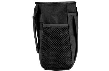 Image of Loaded Gear CX-700 Drawstring Dump Pouch, Compatible w/ Molle System, Black, 5.5 x 3 x 7.5 in BI12624