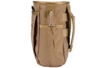 Image of Loaded Gear CX-700 Drawstring Dump Pouch, Compatible w/ Molle System, Dark Earth, 5.5 x 3 x 7.5 in BI12626