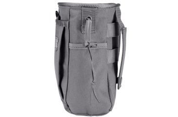 Image of Loaded Gear CX-700 Drawstring Dump Pouch, Compatible w/ Molle System, Gray, 5.5 x 3 x 7.5 in BI12628