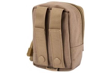 Image of Loaded Gear CX-800 Accessory Pouch, Dual Zipper Design, Compatible w/ Molle System, Dark Earth BI12632