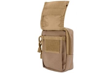 Image of Loaded Gear CX-800 Accessory Pouch, Dual Zipper Design, Compatible w/ Molle System, Dark Earth BI12632