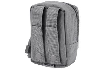 Image of Loaded Gear CX-800 Accessory Pouch, Dual Zipper Design, Compatible w/ Molle System, Gray BI12634