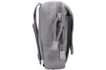 Image of Loaded Gear CX-800 Accessory Pouch, Dual Zipper Design, Compatible w/ Molle System, Gray BI12634