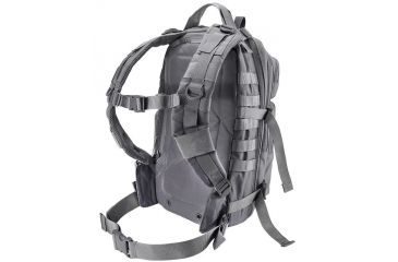 Image of Loaded Gear GX-400 Crossover Low Profile Backpack, Padded Back, Weight 2.6 lbs, Gray, 12.1 x 9.9 x 16 in BI12604