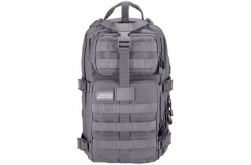 Image of Loaded Gear GX-400 Crossover Low Profile Backpack, Padded Back, Weight 2.6 lbs, Gray, 12.1 x 9.9 x 16 in BI12604