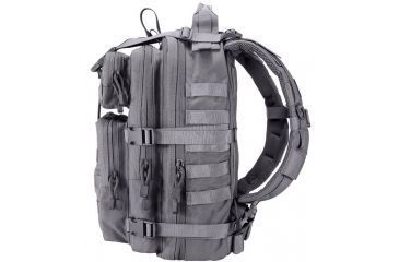 Image of Loaded Gear GX-400 Crossover Low Profile Backpack, Padded Back, Weight 2.6 lbs, Gray, 12.1 x 9.9 x 16 in BI12604
